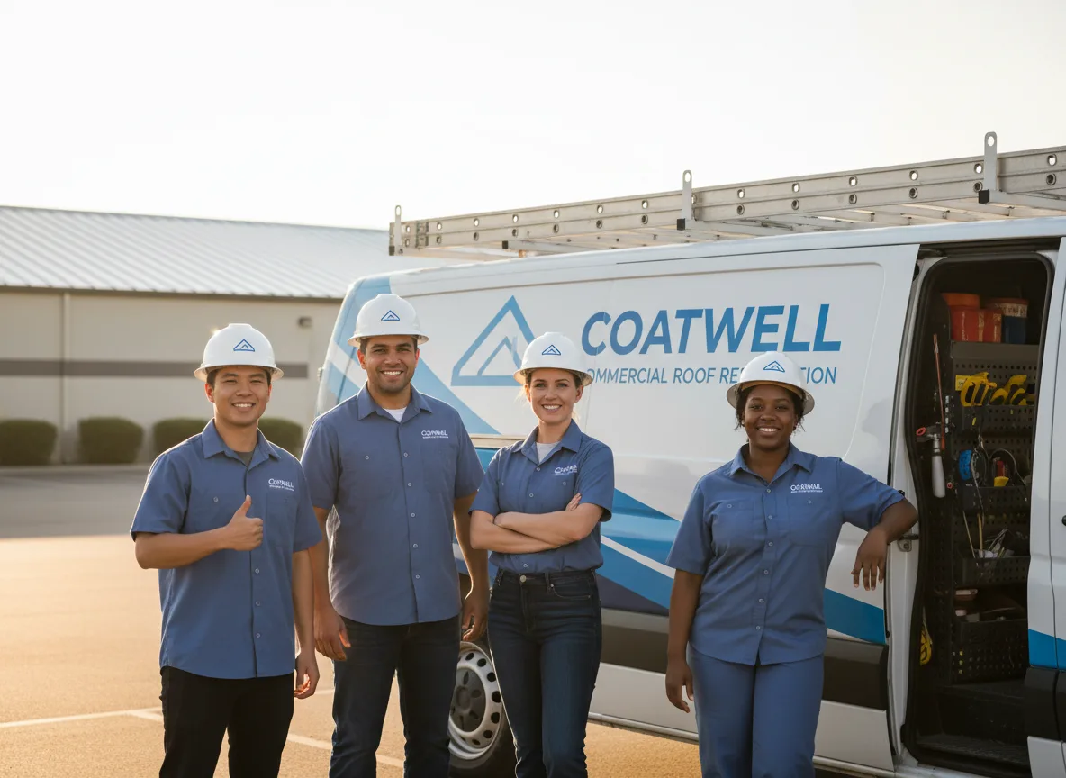 Commercial roof coating company in Riverdale, CA